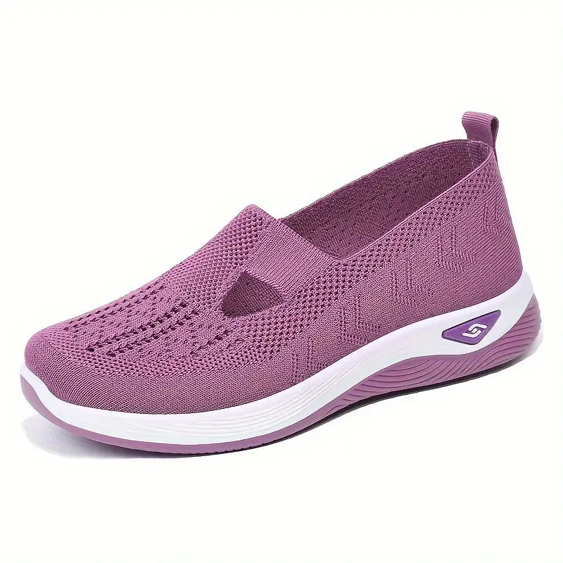 Women's Breathable Knitted Sneakers