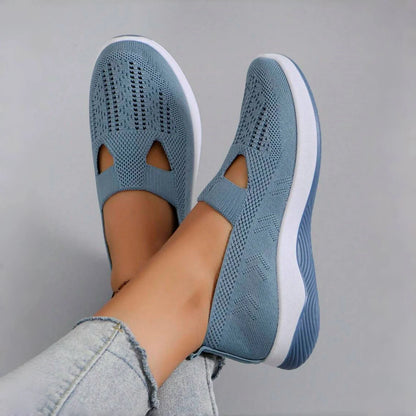 Women's Breathable Knitted Sneakers