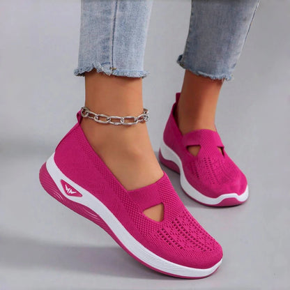 Women's Breathable Knitted Sneakers