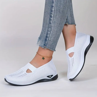 Women's Breathable Knitted Sneakers