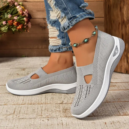 Women's Breathable Knitted Sneakers