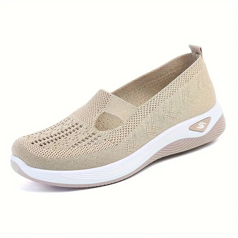 Women's Breathable Knitted Sneakers