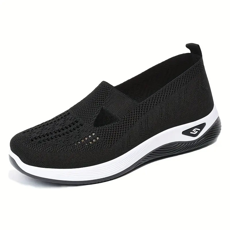 Women's Breathable Knitted Sneakers