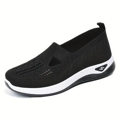 Women's Breathable Knitted Sneakers