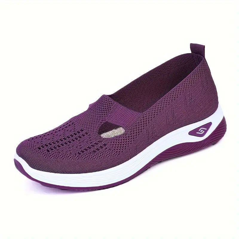 Women's Breathable Knitted Sneakers