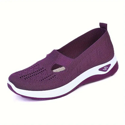 Women's Breathable Knitted Sneakers
