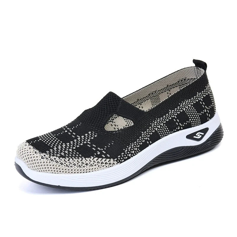 Women's Breathable Knitted Sneakers