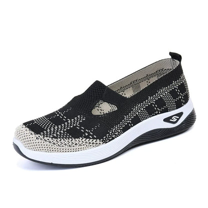 Women's Breathable Knitted Sneakers