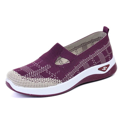 Women's Breathable Knitted Sneakers