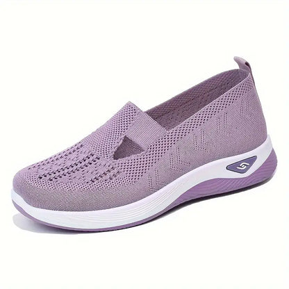 Women's Breathable Knitted Sneakers